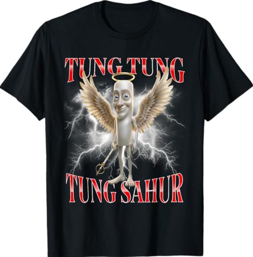 Tung Tung Tung Sahur Meme Viral Internet Shirt S