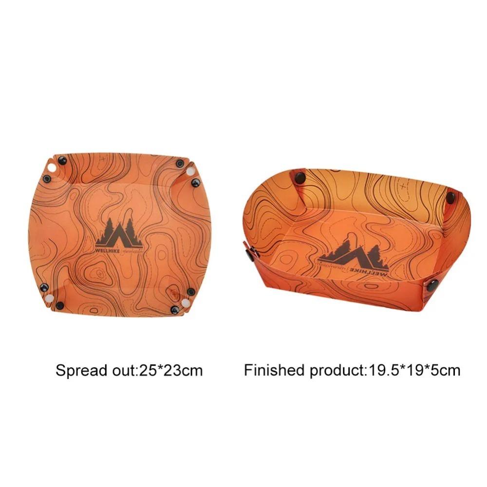 Multi-purpose Foldable Camping Tableware Lightweight Dinner Plate New Coffee Filter  Travel