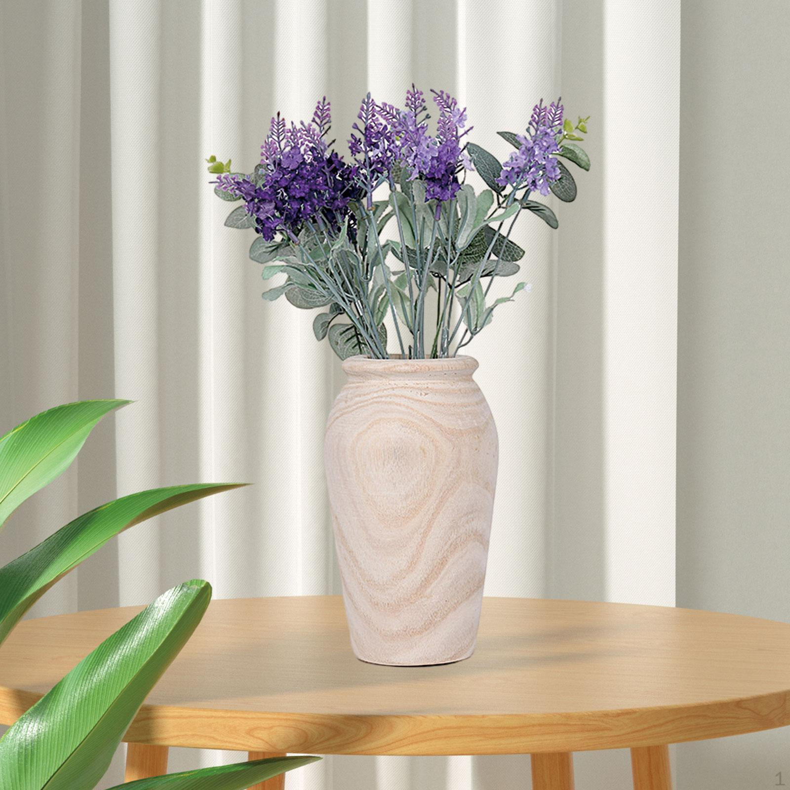

Wooden Vase for Tabletop Floral Display Size S
