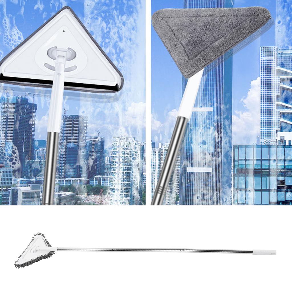 Multifunktionaler Fensterreiniger Abnehmbarer Stiel Boden Decke Wand Glaswischer Reinigungswerkzeug