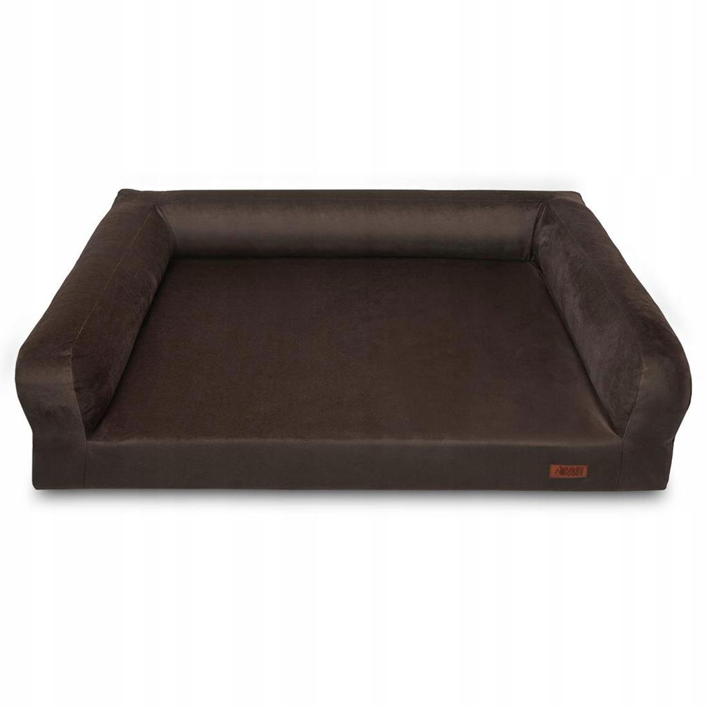 Foam Mattress Dog Bed Orthopedic Velour Dachshund Huggy Doggy M