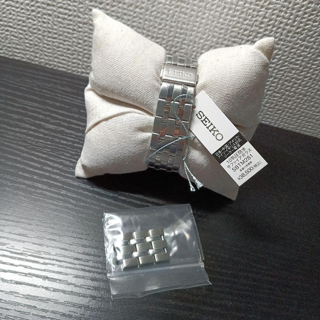 [USED] SEIKO Solar Radio-Controlled Wristwatch SBTM281, a rare discontinued item