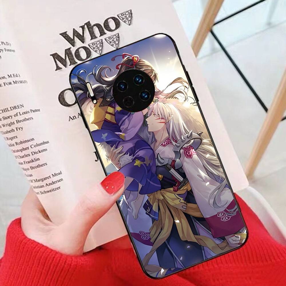 Japanese Cartoon Inuyasha Anime Phone Case For Huawei P 8 9 10 20 30 40 50 Pro Lite Psmart Honor 10 Lite 70 Mate 20lite