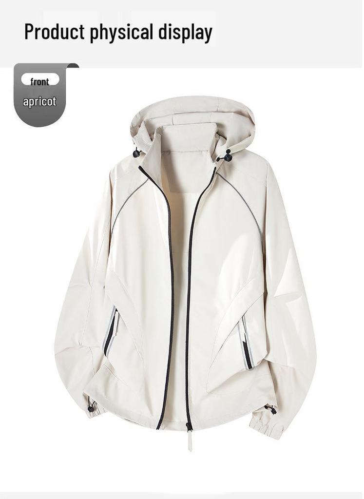 Trendy Men's Striped Windbreaker: Spring/Autumn Casual Sports Jacket for Youth