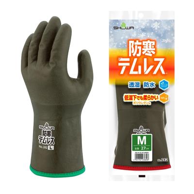 Showa Glove 282 Temless Winter Olive Size 1 Pair No. Gloves, Green, M,