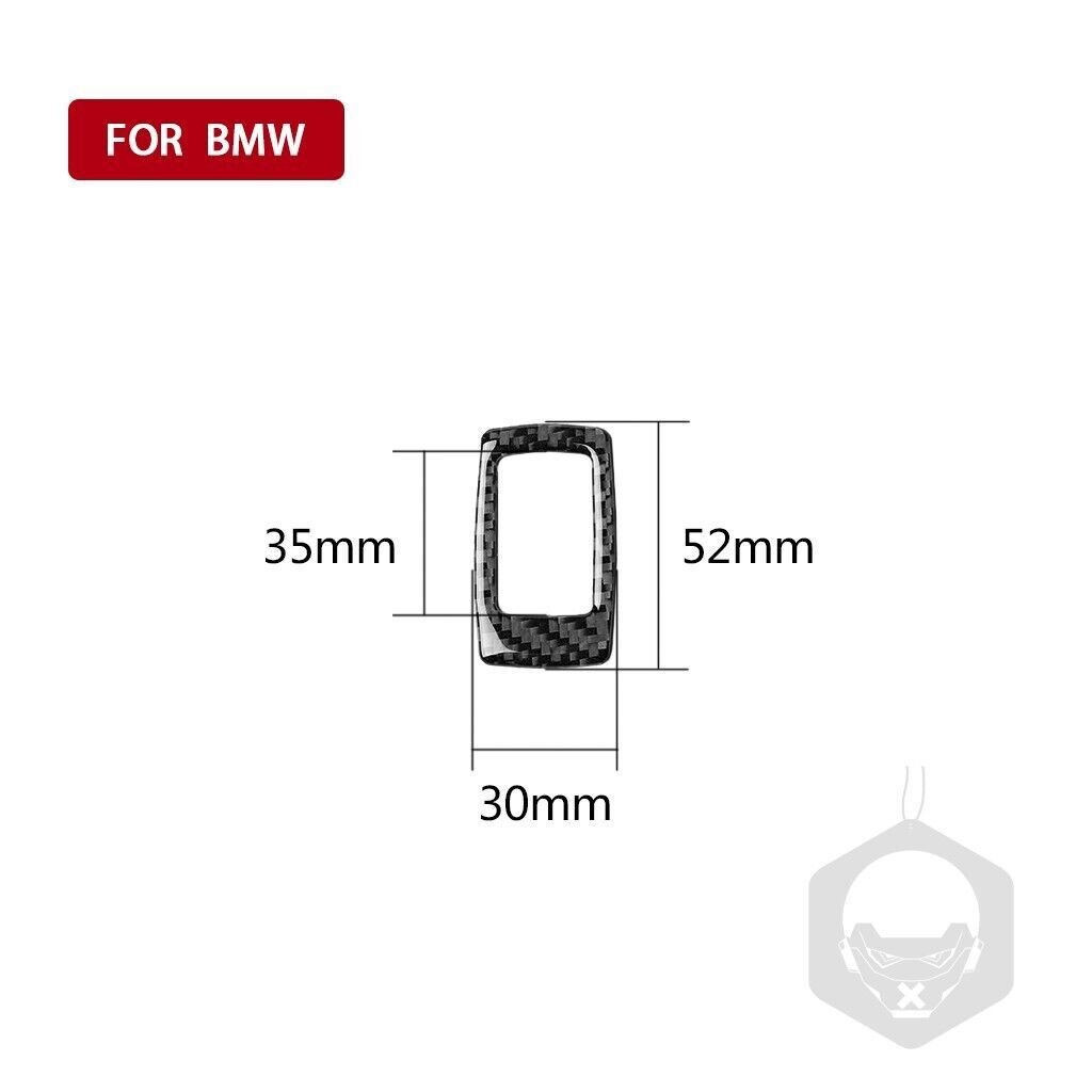Real Carbon Fiber Rear Trunk Switch Cover For BMW 3 4 Series M4 G20 G28 G22 G82