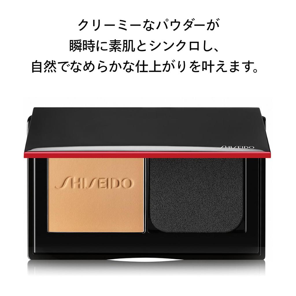 SHISEIDO Make-up Synchro Skin Custom Finish Puder Foundation 310 Silk LSF35 Puder Foundation gleicht Unebenheiten aus Verleiht Transparenz und hält lange