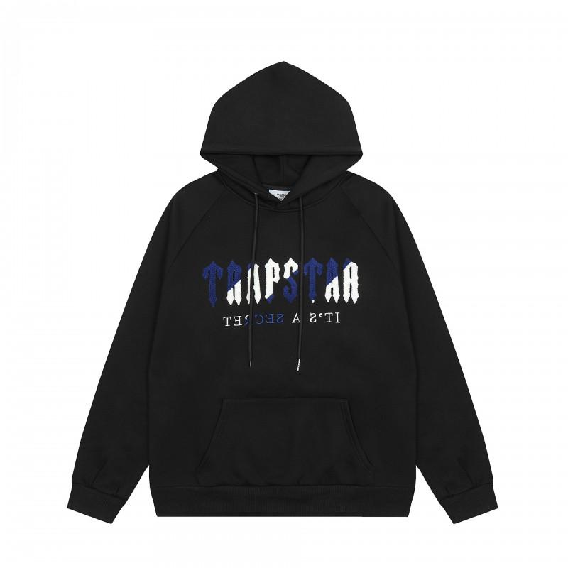 Unisex Oversized Hooded Sweatshirt With Embroidered Tiger Head Design Soft Fleece Warm Winter Casual Pullover Men Women