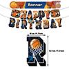 Basketball-Themed Balloon Set for Children's Birthday Party Decorations