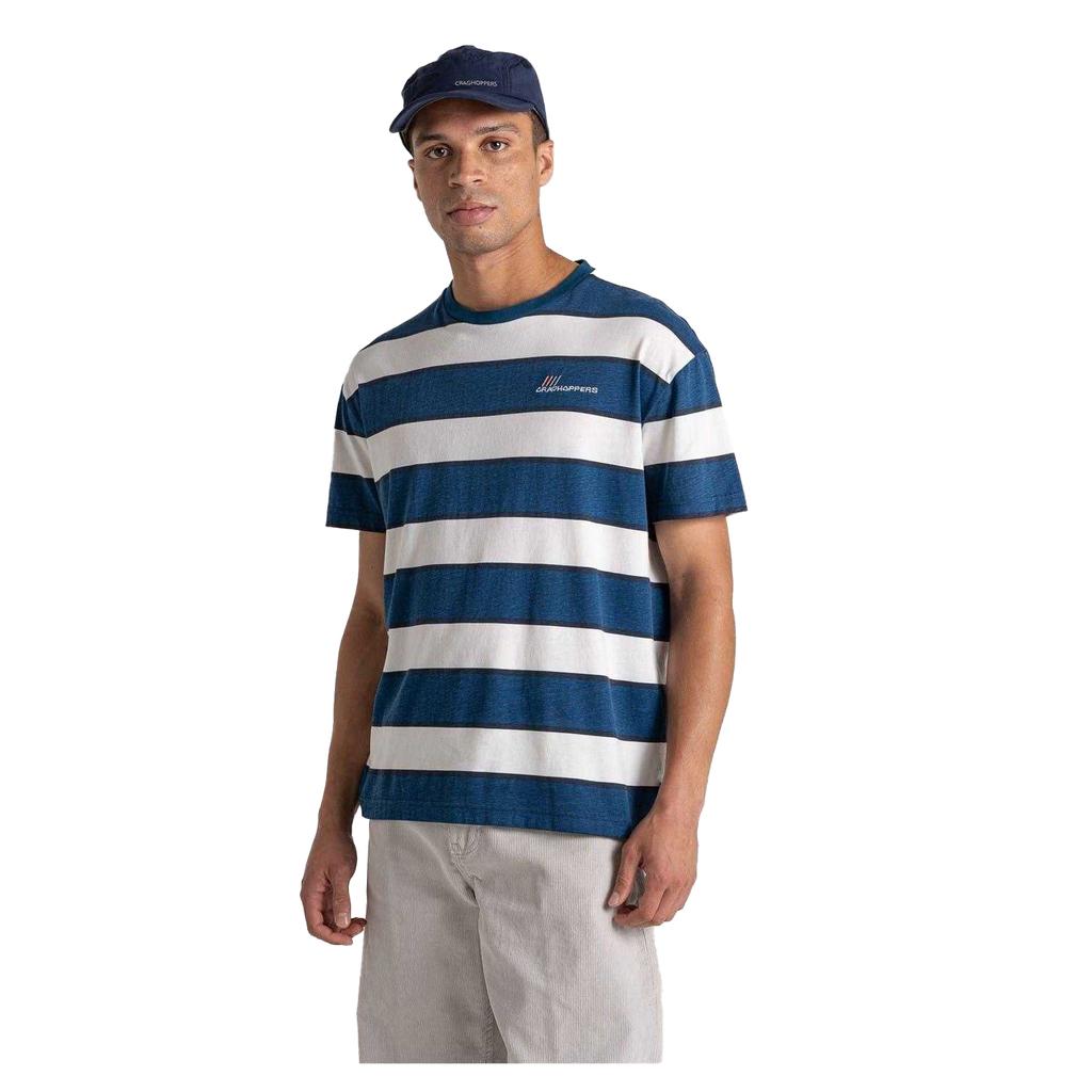 CRAGHOPPERS Mens Denali Striped T-Shirt