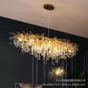 Modern Luxury Crystal Branch Chandelier for Bedroom & Living Room