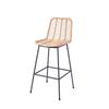 OLOMM Outdoor Rattan Bar Stool