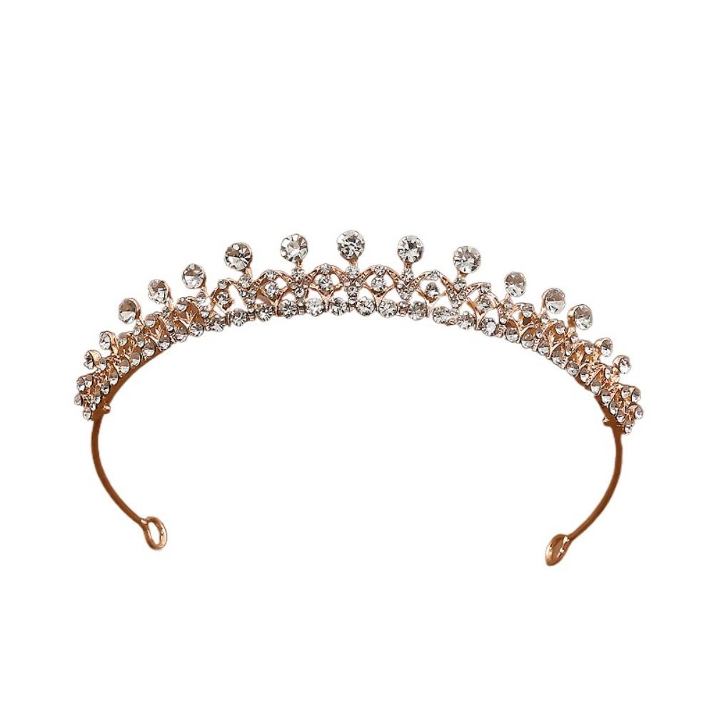 Hair Jewelry Crystal Bridal Crown Zircon Princess Tiara Diadem Wedding Hair Jewelry Girls