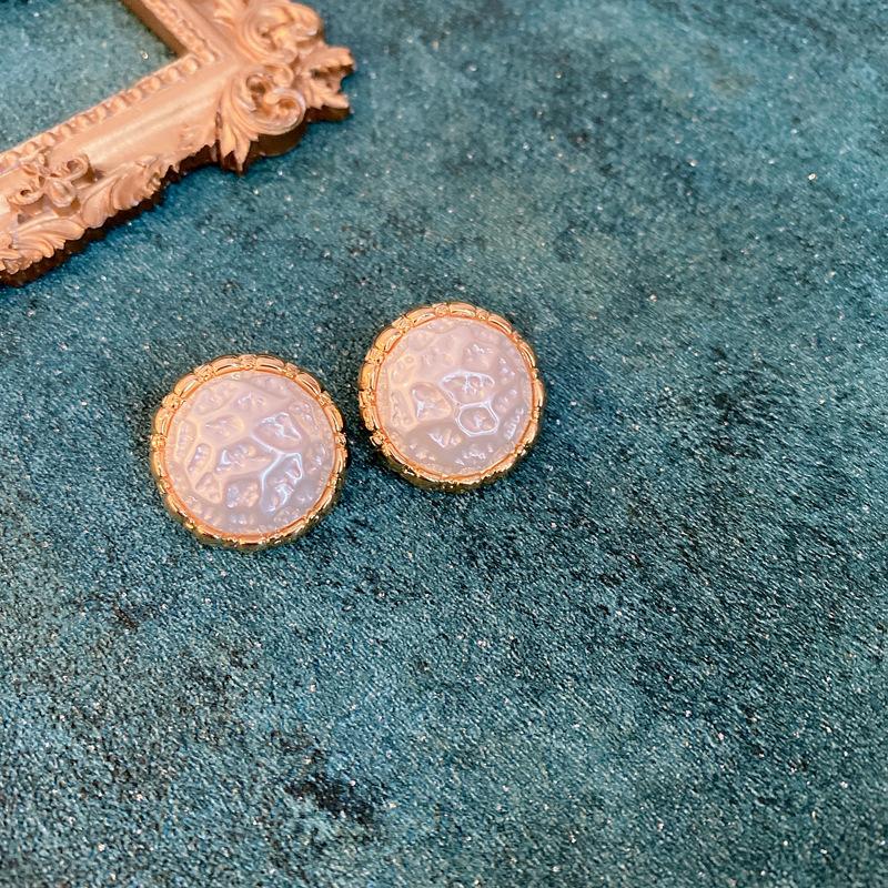 Drop Earrings Set Big Circle Piercings Earrings Jewelry for Women Imitation Pearl Hoop Cute Ear Buckle