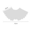 Knitting Fake Collar Solid Color Clothes Accessories Casual Detachable Collar  Women Ladies