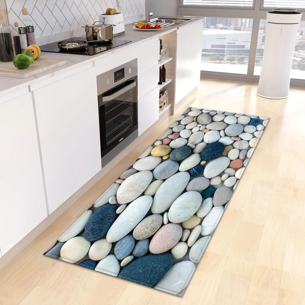 Pebble Pattern Home Kitchen Floor Mat Door Front Decoration Floor Mat