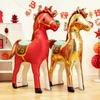 3D Horse Aluminum Film Ballons Large Standing Horse Horse Balloon Party Decorations Animal Theme Party Horse Shaped Foil Balloo
