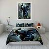 Sparkling Elephant Decor Set Soft Comfortable Duvet Cover Bedding Set Included 1*Duvet Cover & 2*Pillowcases, Gift