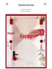 Wedding Xi Lantern Pendant for Door & Wall - Bride's Room Décor