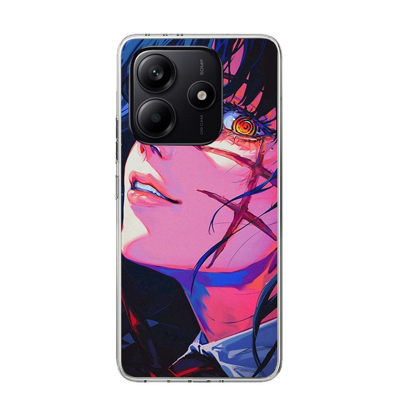 C-Chainsaw Mans Yoru War Devil Phone Case For Xiaomi Redmi Note 15 14 13 12S 12 Pro Plus 11S 11E 11 11T 10S 10 Art Soft Pattern
