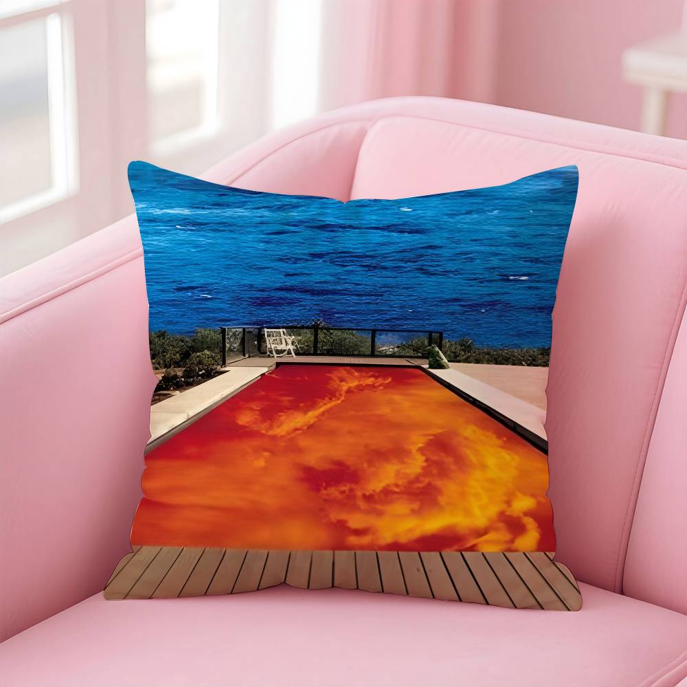 

Red Hot Chili P-Peppers band Pillow Case Pattern Printed Pillowcase for Living Room Sofa Cushion Cover & Bedroom Decor 12x12Inch