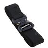 Outdoor Multi Function Military Training Nylon Buckle Belt Strap Men Waistband 3.8x125cm(Black )
