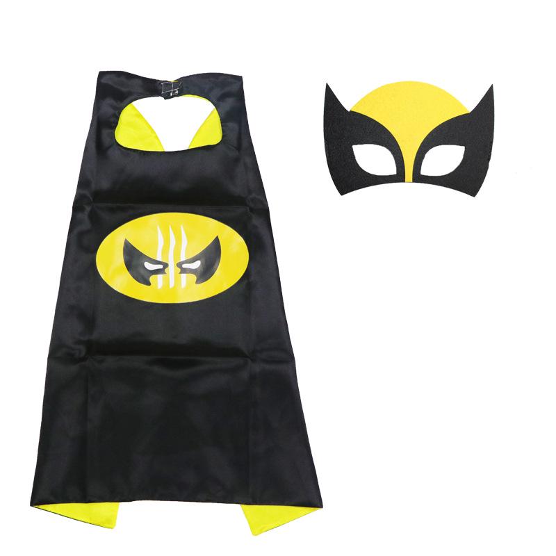 Kids' Marvel Superhero Capes: Superman, Batman, Spider-Man, Iron Man, Captain America