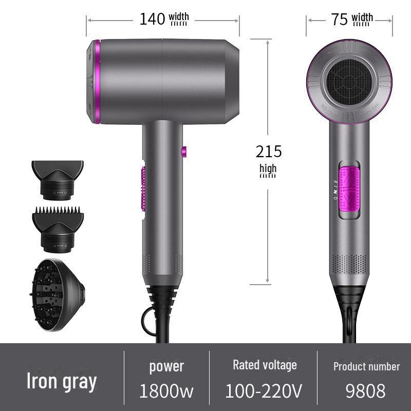 High Power T-Shape Hair Dryer for Home Salon, 110V