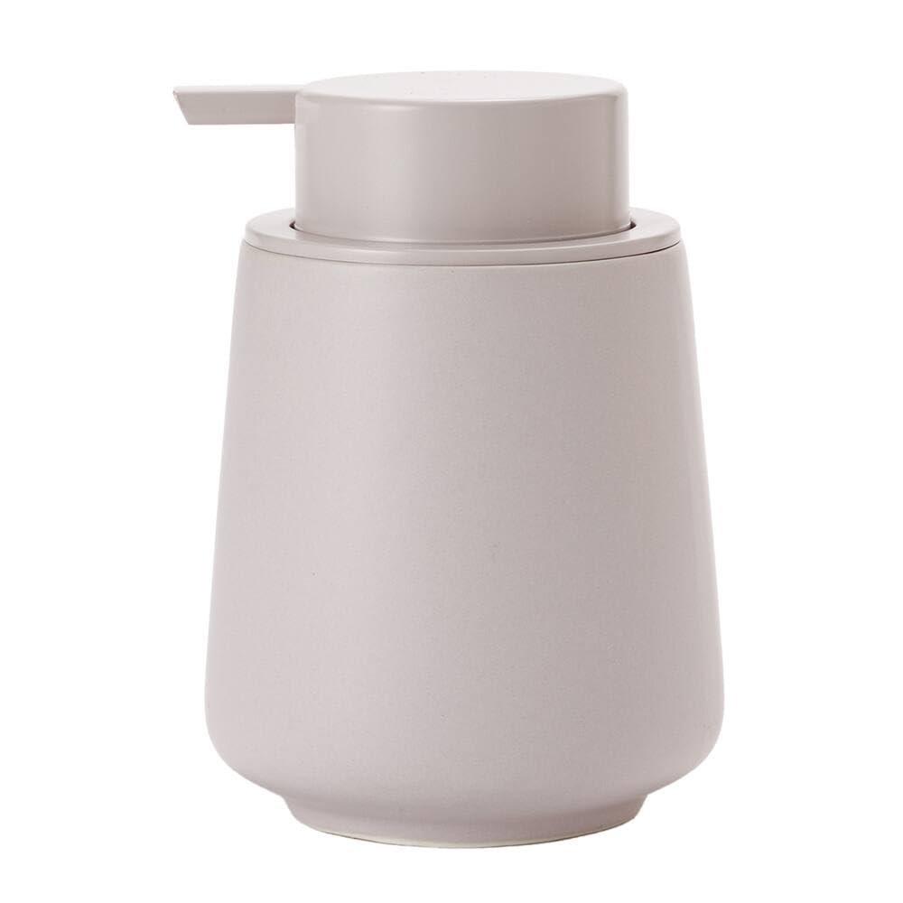 NITORI Decohome Ceramic Foaming Soap Dispenser WI02 Light Mocha 310ml Elegant Bathroom Hand Wash Pump