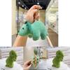 Cute 2024 Dinosaur Plush Toy Keychain Soft Pp Cotton Bag And Car Ornament