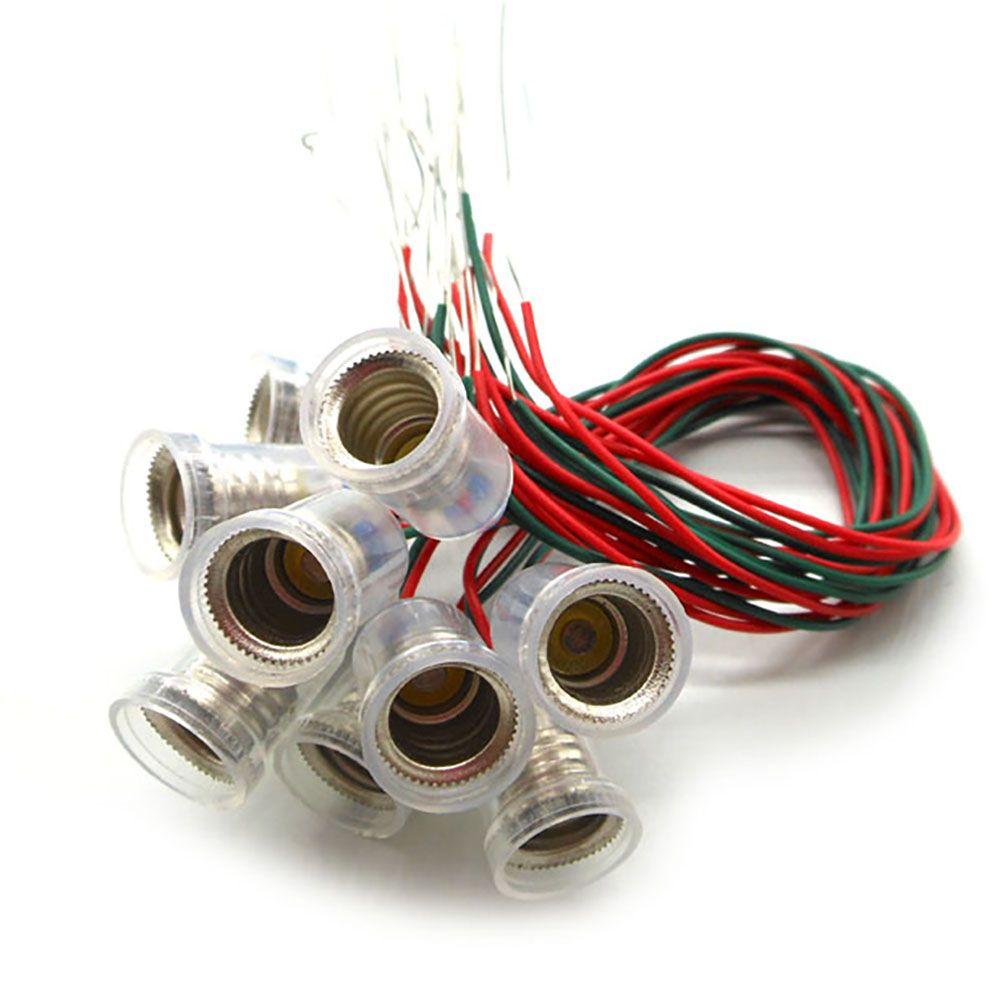 Safe with 20cm Wire for Small Bulb Lighting Accessories Light Adapter E10 Lamp Holder E10 Lamp Base