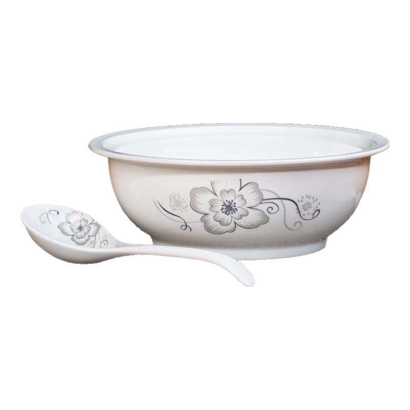 Household Microwave-Safe Ceramic Soup Bowl