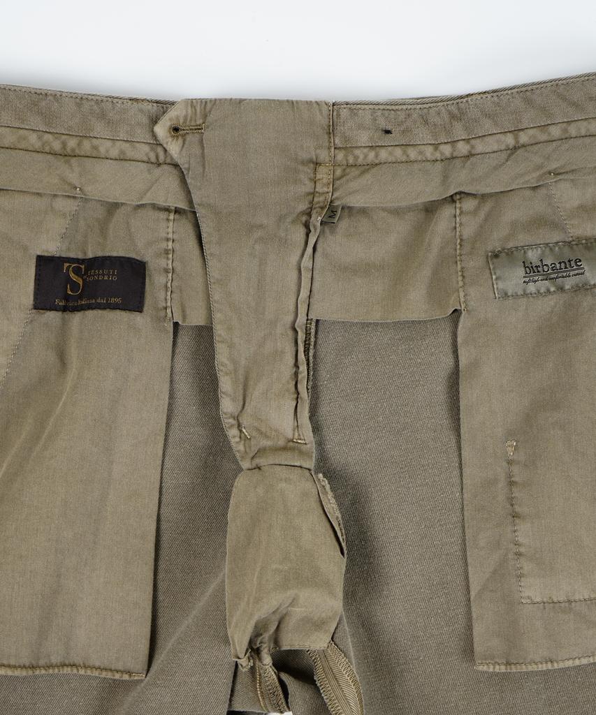 BIRBANTE Sondrio Stretch Twill Pants - Beige