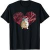 I Love Dwarf Hamsters T-Shirt - Heart Shaped Robo Lover Gift T-Shirt