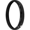 HDBUBALUS Headlight Trim Ring Head Lamp Decorate Ring Fit for Harley Softail Street Bob 2018-2024 1 Pc (Black)