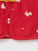 Girls' Red Festive New Year Sleeveless Vest - Spring/Autumn Infant Cape Jacket
