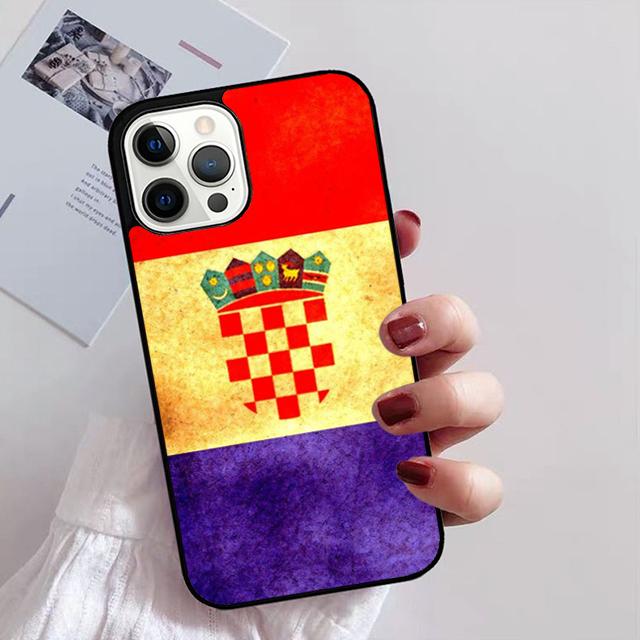 Croatia Flag Phone Case Cover For iPhone 17 Air 15 16 14 Plus 11 12 13 Pro Max Apple max