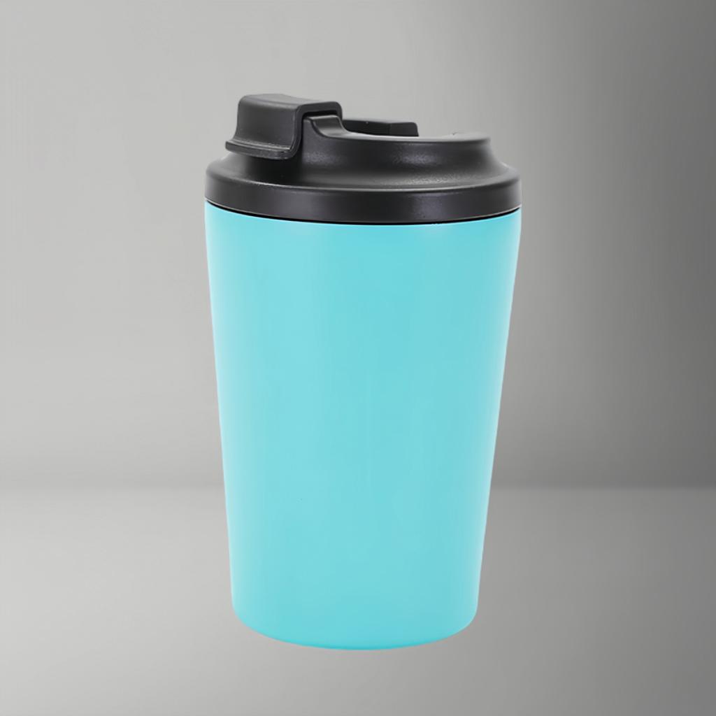 350ml/12oz Double Stainless Steel 304 Coffee Thermos Mug Leak-Proof Non-Slip Car Vacuum Flask Travel Thermal Cup Water Bottle