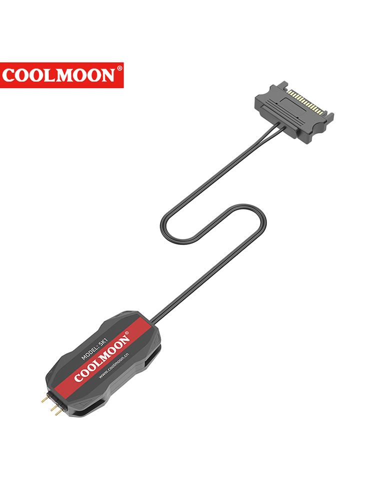 RGB Remote Controller 5V 3 Pin 3Pin To SATA 1 To 4 Sync Motherboard Cable Extension Line for PC Fan Cooling Fan Light Strip