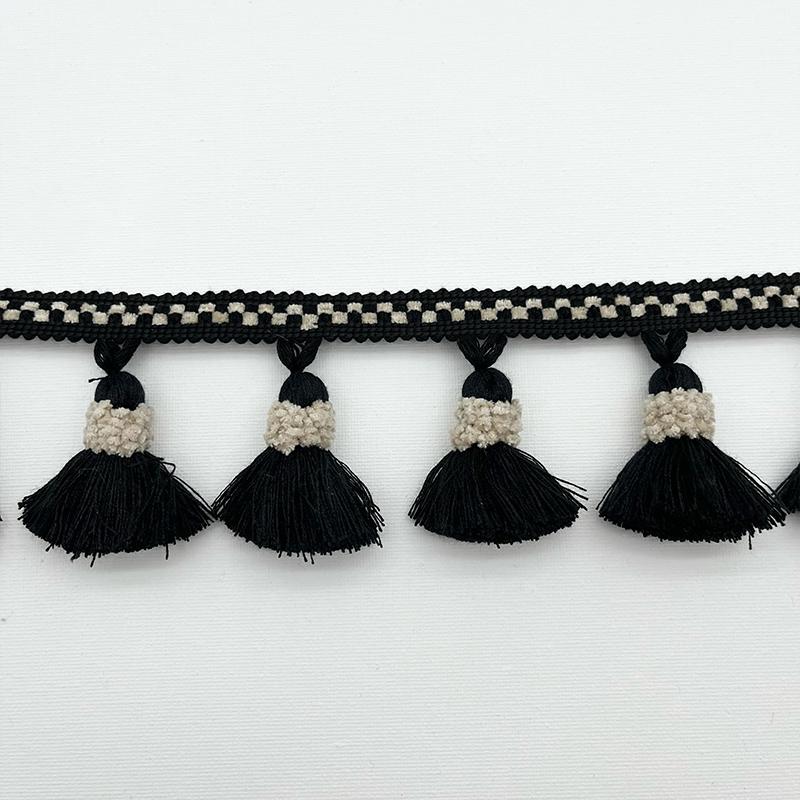 1/2/3M Katoen Franje Kant Trim Sofa Tafelkleed Macramé Kwast Pompom Trim Lint Decor DIY Knutselen Hometextiel Naaiaccessoires