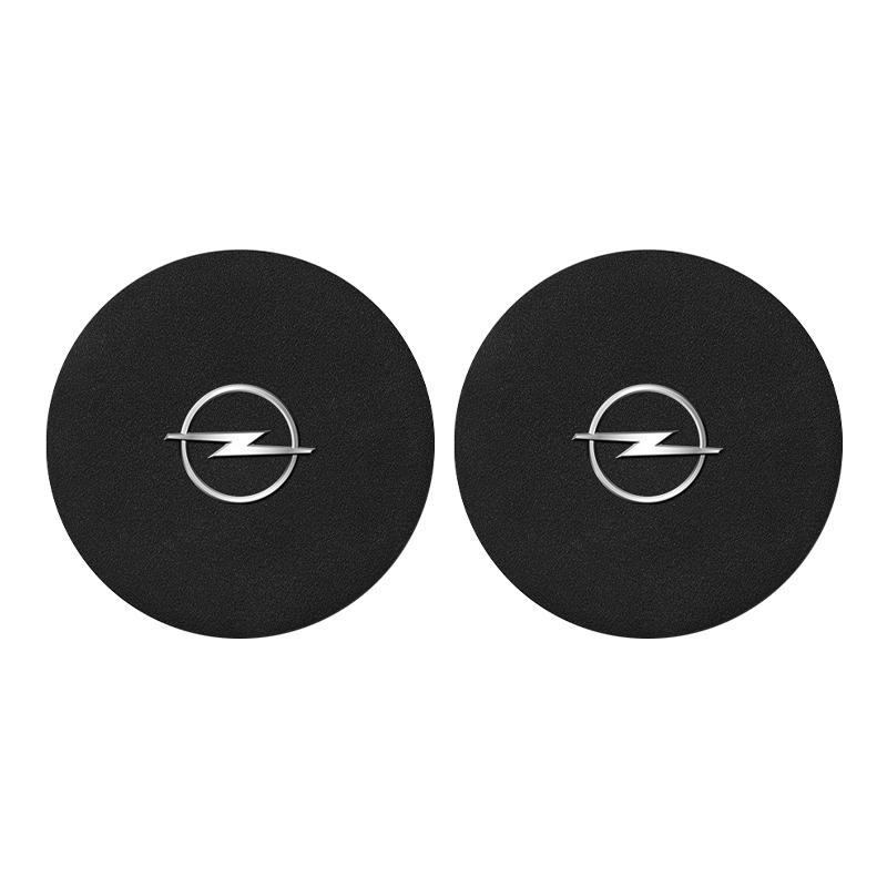 Car Anti Slip Insert Cup Coasters Car Accessories For Opel Adam Ampera Corsa Insignia Karl Rocks-e Astra New Energy