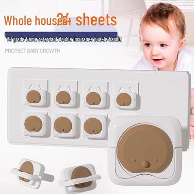 Child Safety Socket Protector - Anti-Electric Shock Plug Cover for Baby & Infant Safety