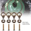 4pcsCelsiuspack   Simple Vintage Pull  s Cosmetic Case Jewelry Box Attachment Handle Brass