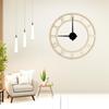 Roman Numeral Wall Clock Handmade Wooden Decoration 70cm