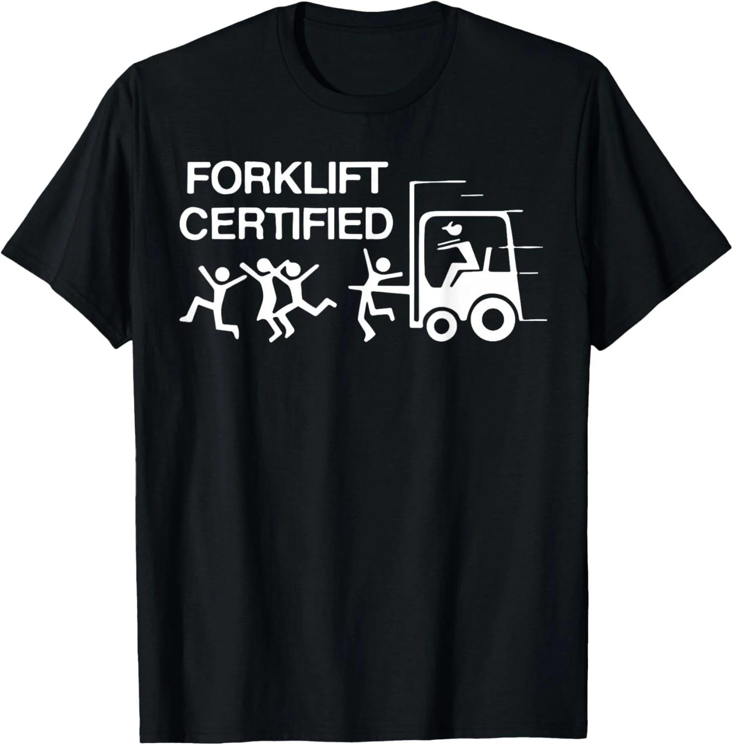 

Forklift Certified Gift Unisex T-Shirt S