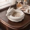 3D Printed Fantasy Dragon Catchall, Gothic Dragon Catchall Bowl, Desktop Key Storage Tray, Jewelry Tray Organizer, Desk Companion for Home Office Room