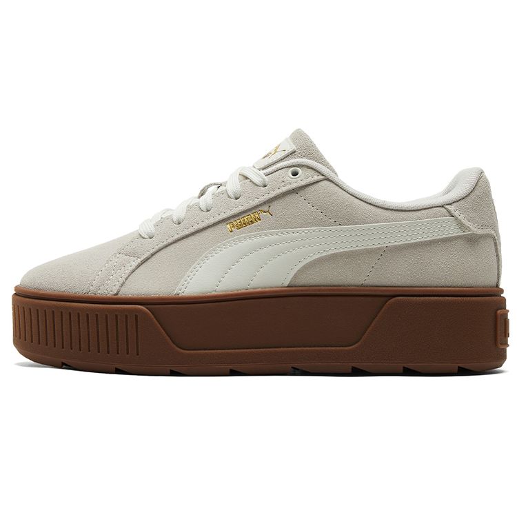 

Puma Karmen Замшевые Низкие Кроссовки Женские Кроссовки Дымчато-Серые 384614-04 35.5
