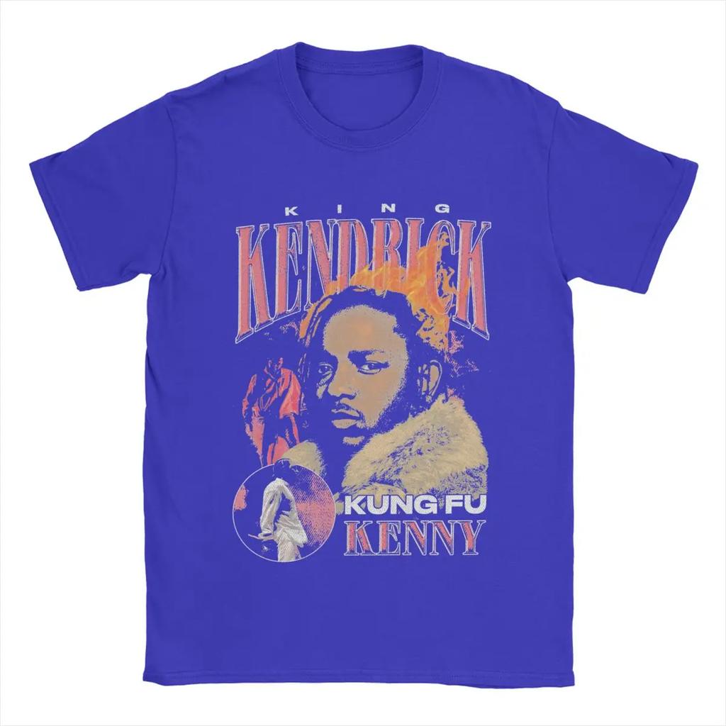 Kendrick Lamar 90s T Shirts Men Cotton Funny T-Shirt Round Neck Tees Short Sleeve Clothing Plus Size