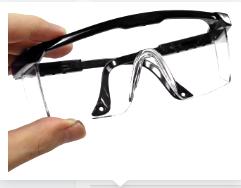 Latest Transparent Riding Protective Eyewear Windproof Sand stylish appearance proof Dustproof Fog proof and Sputtering proof
