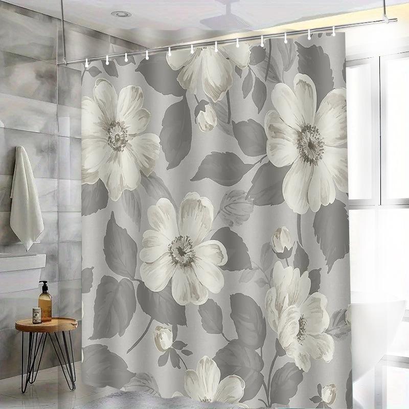 

Love Of Swallows Washable Dirt-Resistant Shower Curtain Shower Head Waterproof Polyester Bath Curtain For Home Decor Accessories W60H190(CM)-1 Pcs